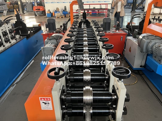 380v 50hz 3 Phase Stud And Track Roll Forming Machine For Steel Coil