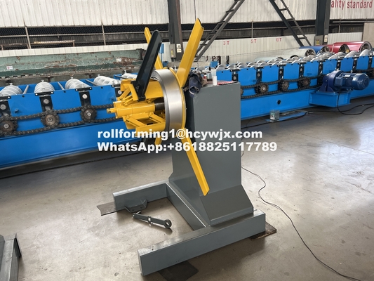 45 Steel Shaft Ceiling Metal Roll Forming Machine PLC Control System