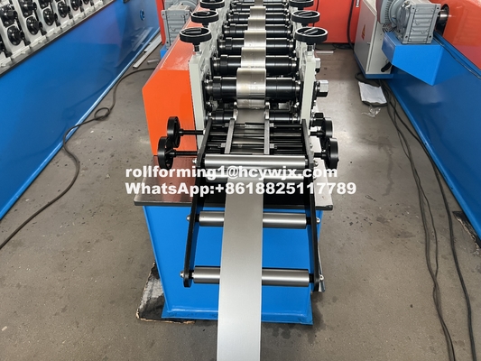 45 Steel Shaft Ceiling Metal Roll Forming Machine PLC Control System