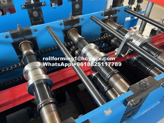 Fence Pickets Roll Forming Machine with Hydraulic Cutting PLC Control and 0.3-0.6mm Material Thickness