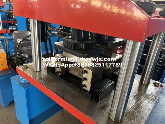 Fence Pickets Roll Forming Machine with Hydraulic Cutting PLC Control and 0.3-0.6mm Material Thickness