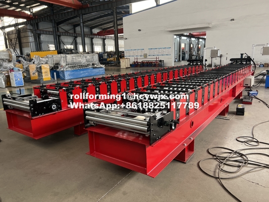 Efficient Robust Corrugated Roll Forming Machine With H Beam Machine Base