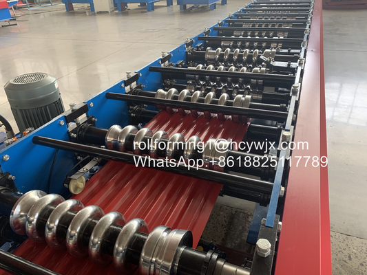 15m/Min Speed Corrugated Sheet Making Machine Omron Encoder Reliable Performance