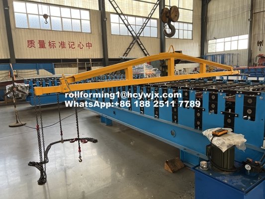 Super Span Arched Roof Cold Roll Forming Equipment Machine 15m/Min