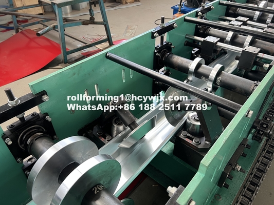 Advanced Purlin Roll Forming Machine 14-18 Stations For Customizable Size