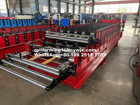 36”Wide Panels Double Decker Roll Forming Machine