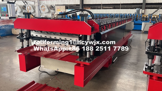 R Panel Double Layer Roof Roll Forming Machine