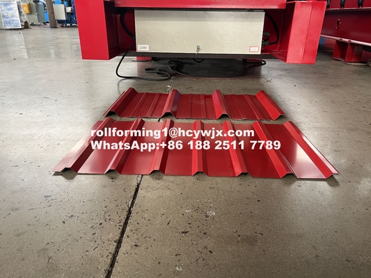 R Panel Double Layer Roof Roll Forming Machine