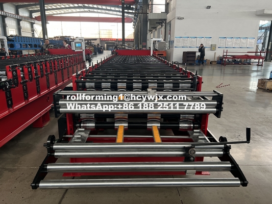 5.5KW AG Panel Double Layer Roll Forming Machine