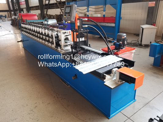 Fast Speed Shutter Door Roll Forming Machine With Cr12 Cutting Blade Material