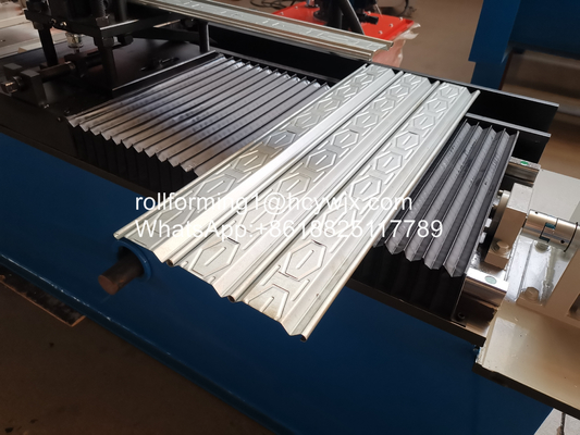 Fast Speed Shutter Door Roll Forming Machine With Cr12 Cutting Blade Material