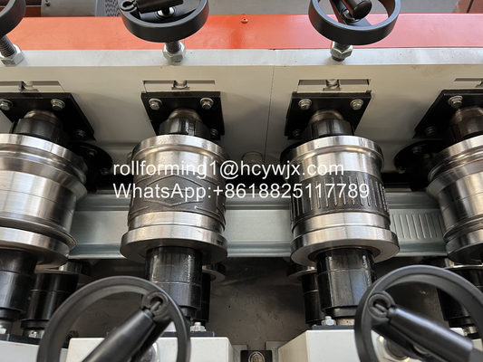 Customizable Feed Width Shutter Door Roll Forming Machine for Thinckness 0.8-1.2mm