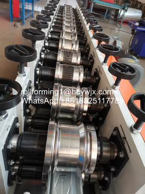 Customizable Feed Width Shutter Door Roll Forming Machine for Thinckness 0.8-1.2mm