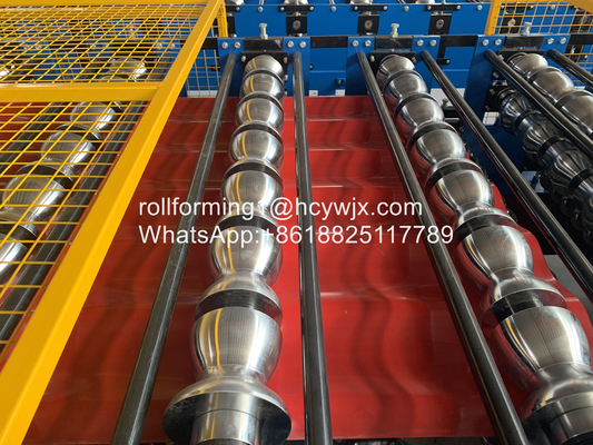Roll Forming System For Metal Building Machine