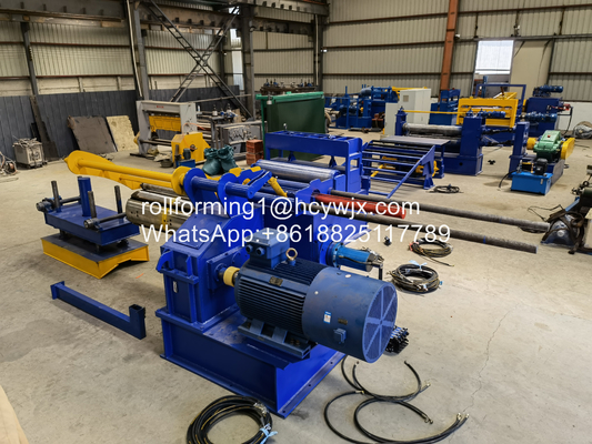 GI / PPGI Slitting Line With Recoiler 0.12-5m/min Material Thickness