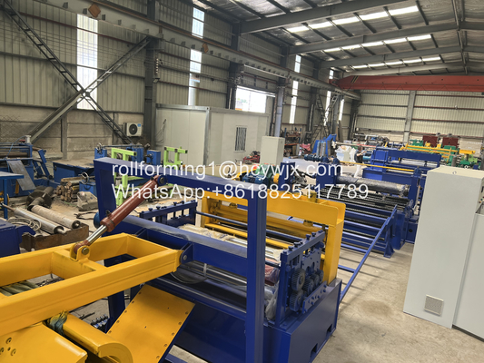 GI / PPGI Slitting Line With Recoiler 0.12-5m/min Material Thickness