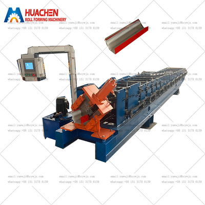 Hot Sale Roof Gutter Machine Rain Collecting Gutter Making Machine High Performance
