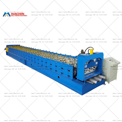 Precise Good Quality Decking Steel Sheet Floor Deck Roll Forming Making Machine Automated