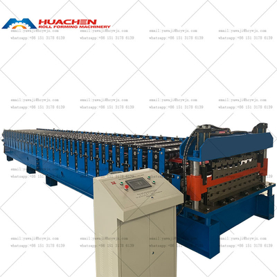 High Quality Double Layer Forming Machine Trapezoidal Glazed Metal Sheet Roof Making