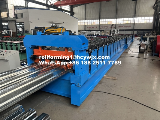 T153-40L-840 Metal Floor Deck Roll Forming Machine High Speed