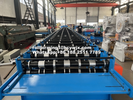 T153-40L-840 Metal Floor Deck Roll Forming Machine High Speed