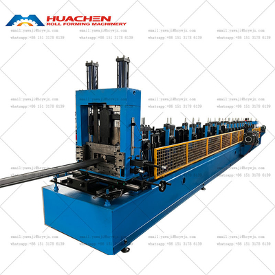 Cold Series Cz Purlin Machine Equipment Quick Change With Plc Control