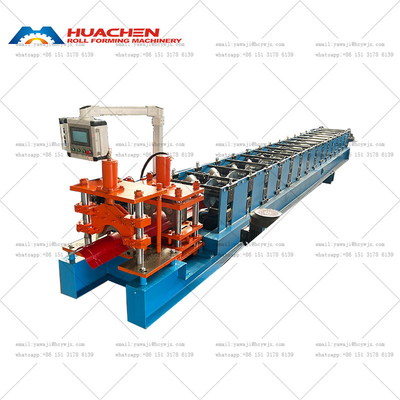 Professional Roof Ridge Cap Roll Forming Machine Low Noise