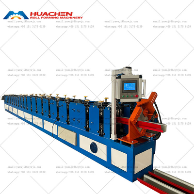 Automatic Steel Water Rain Gutter Roll Forming Machine