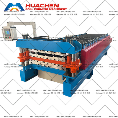 Professional Metal Silo Double Layer Roll Forming Machine