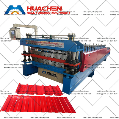 Professional High Speed Roll Forming Machine Double Deck