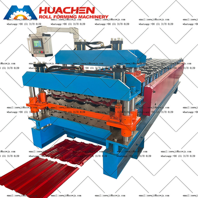 Roofing Panel Sheet Double Layer Forming Machine For PPGI / GI