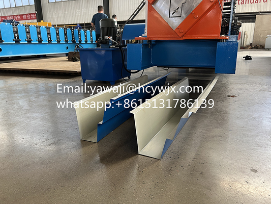 Panasonic PLC Control Water Gutter Roll Forming Machine For Sale