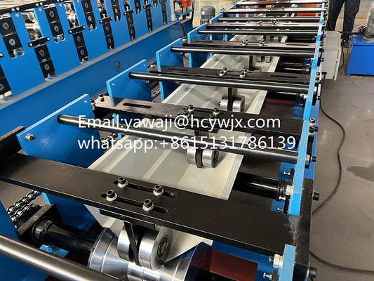 Panasonic PLC Control Water Gutter Roll Forming Machine For Sale