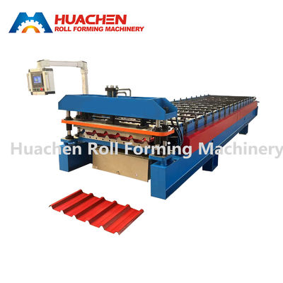 High Speed Step Tile Roof Roll Forming Machinery
