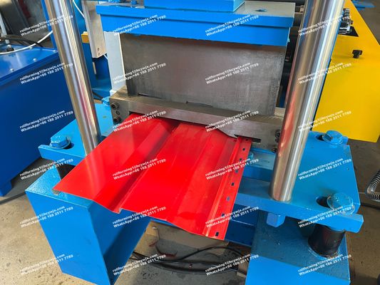 20 Roller Station Control System PLC Control Cold Steel Roll Forming Machine For Wall