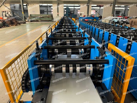 Rainspout Downspout Roll Forming Machine Hydrulic Cutting 100mm Or Customized Diameter