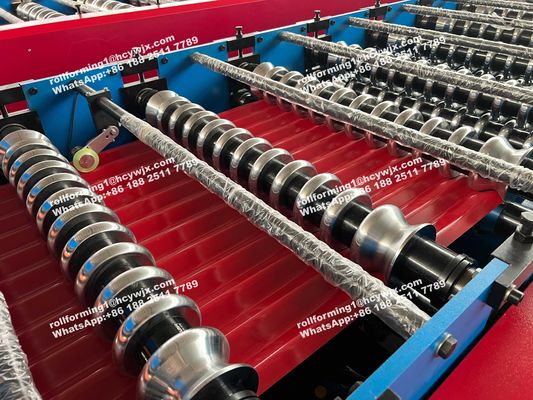 High Speed Chain Transmission Corrugated Forming Machine For Wall And Siding Panel