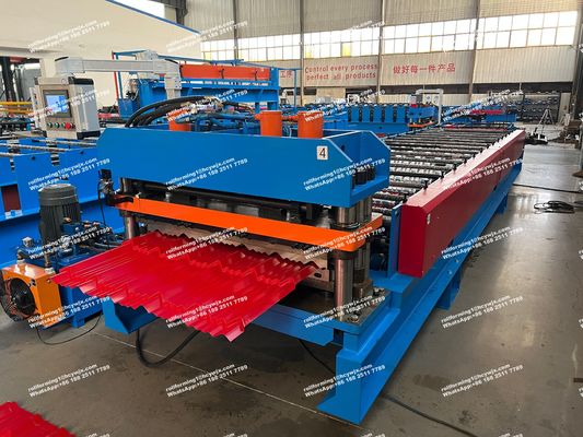 Metal Tile Roofing Panel Roll Forming Machine
