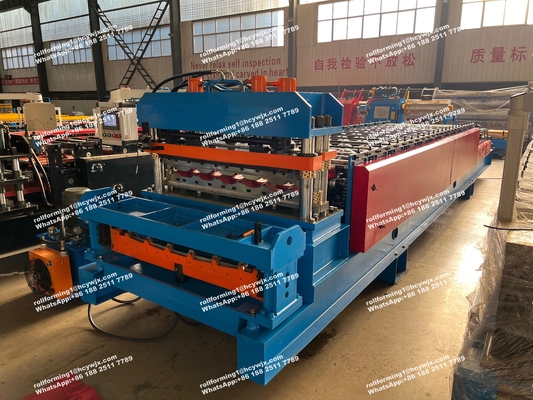 Double Layer Roll Forming Machine For Metal Roof Wall Panels Bosnia and Herzegovina