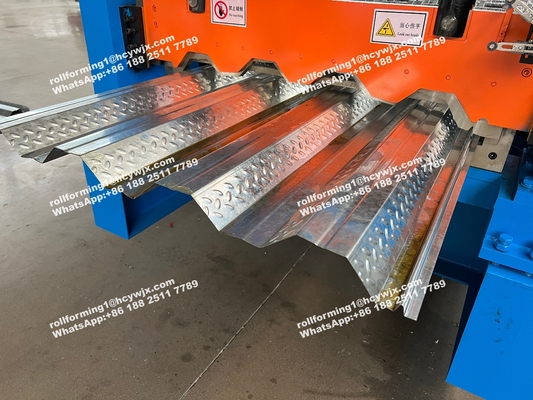 Floor Deck Panel Floor Deck Roll Forming Machine 24 Stations
