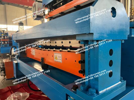 CE Approvals Double Layer Roll Forming Machine for 0.3-0.6mm Metal Deck and Steel Tile with Mitsubishi PLC Control