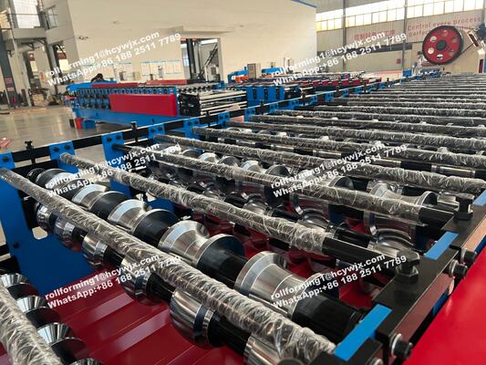 2 In 1 Double Roof Roll Forming Machine For Two Different Roof Profiles