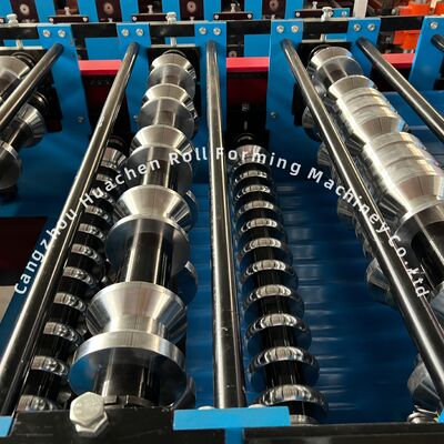 Double Layer Roll Forming Machine for Metal Roofing with 15m/min Speed 0.3-0.6mm Thickness and Chain Drive