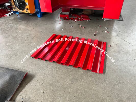 Galvanized Roofing Sheet Cold Roll Forming Machine
