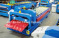 Solid Steel Shaft Metrocopo Roof Glazed Tile Roll Forming Machine With 15 Rows