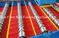 Hydraulic Pre Cutting Wall Panel Metal Roll Forming Equipment With 10 Row