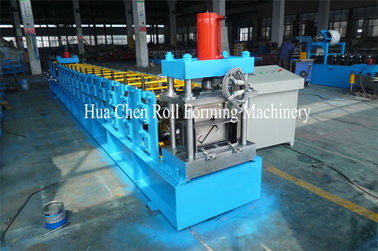 Metal Roofing Z Purlin Roll Forming Machine For Color Steel Plate With CE / ISO