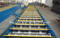 Shaft Bearing Steel Roof Sheet Making Machine , Metal Roll Forming Equipment 15m/Min