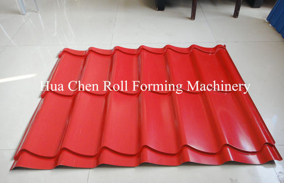 Double Layer Roll Forming Machine with PLC Control for 0.3-0.6mm Steel Thickness and 1250mm Width