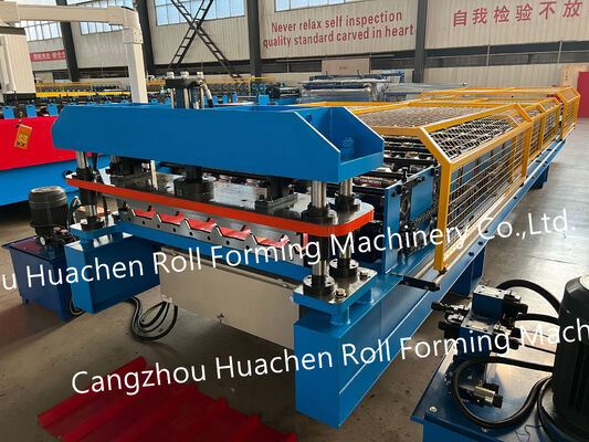 High-quality single-layer trapezoidal roof molding machine